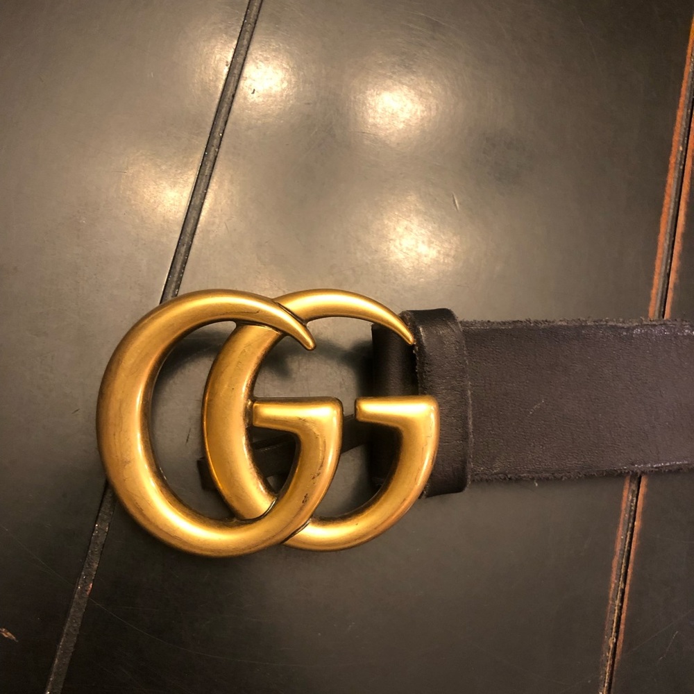 Gucci Marmont Belt - Black